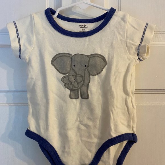 S/S Elephant Onesie - Picture 1 of 1